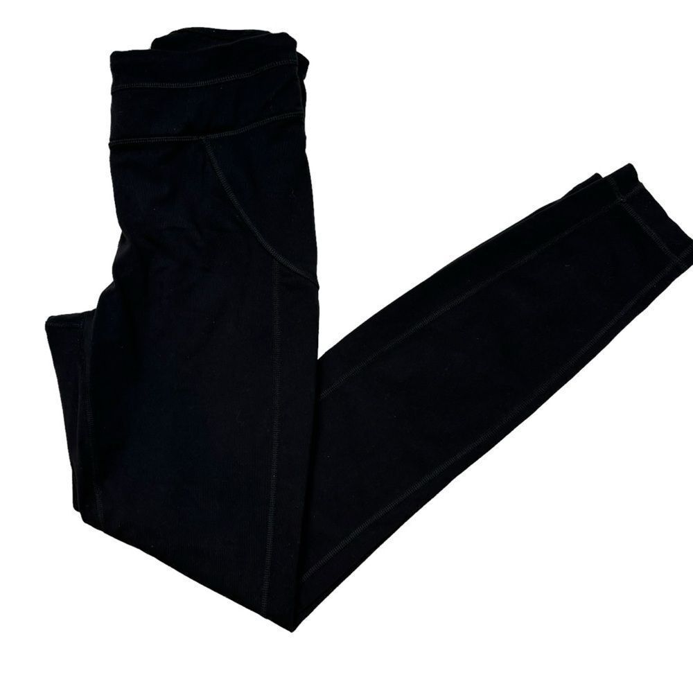Ladies Lole Brand Black High Rise Full Length Leggings Size Small